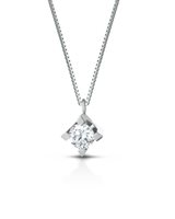 Collier PG Gioielli Femme in Or blanc Diamante 0.10 Ct PLGL010 - PLGL010